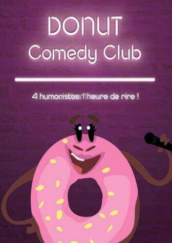 Donut Comedy Club Impro au Théâtre Le Point Comédie spectacle d'improvisation Comédie Club